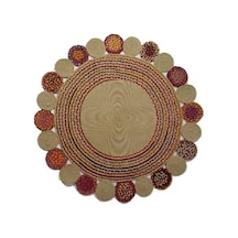 Jüt Halı El Yapımı Daire Model:416