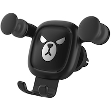 Cbtx Yaratıcı Karikatür Tarzı Araba Cep Telefonu Tutucu Evrensel Araba İçin Hava Firar Telefon Montajı - Cool Bear