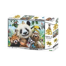 Prime 3d - Hayvanat Bahçesi Selfie 500 Parça Yetişkin Puzzle 10063