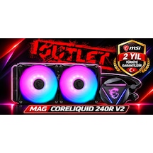 Msı Msı Mag Corelıquıd 240r V2 2x120mm Argb Fanlı Sıvı Soğutma Sistemi