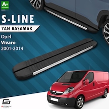 S-dizayn Opel Vivaro A Kısa Şase S-line Krom Yan Basamak 223 Cm 2 N11.7987
