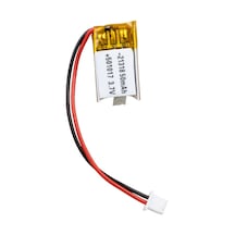 Powermaster 3.7 Volt 50 Mah Lityum Polimer Şarjlı Pil 5x10x17 Mm Akıllı Saat Kulaklık Pili