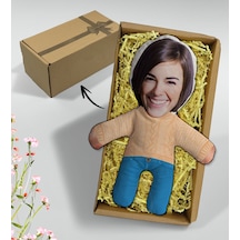 Bk Gift Hediye Kutusunda Kişiye Özel Eğlenceli Surat Bebek Yastık-9, Arkadaşa Hediye, Sevgiliye Hediye, Doğum Günü Hediyesi Kobitmeyencom33163 Bk Gift
