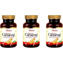 Balen Kırmızı Ginseng 180 Kapsül 3 Kutu Red Ginseng 375 Mg