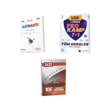 2027 8. Sınıf/lgs Limit Matematik Soru + Prokamp Tüm Dersler Soru + Anla Kazan Paragraf Deneme 3'lü Set
