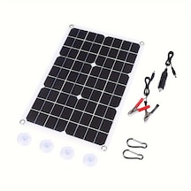 Adet 40w Güneş Paneli Seti, Çift Usb Bağlantı Noktalı Ve 100a Güneş Kontrol Cihazı