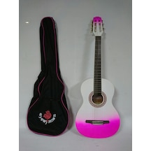 Valencia Gypsy Rose Grc1kpub Klasik Gitar Seti Mor 7/8 Boyut - İnce Sap - Kılıf Ve Askı Dahil