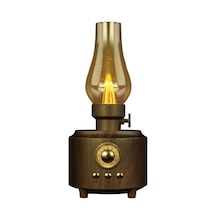 Rt-765 Nostaljik Gaz Lambalı Radyo,loş Işık Detaylı Nostalji Retro