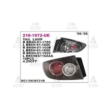 DEPO 216-1972R-UE Stop Lambası Sağ Mazda 3 Serisi Sedan 06-08