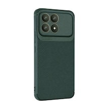 Uryport Xiaomi Poco F8 Pro Auto Focus Karbon Kapak - Koyu Yeşil