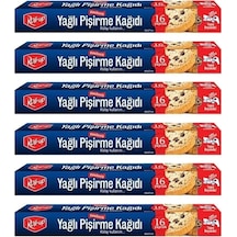 Roll-up Yağlı Fırın Tepsi Pişirme Kızartma Kağıdı 5 x 16'lı 37 x 42 CM