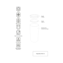 Schafer Santeco Nora Termos 500 Ml-beyaz Çok Renkli