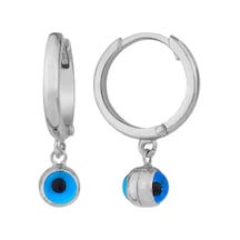 Boncuk Halka Küpe 717036 Silver