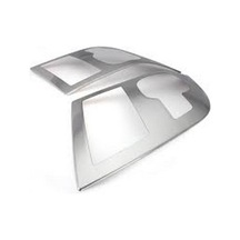 Ford Transit 2007-2013 Arası Krom Far Çerçevesi 2 Parça Paslanmaz Çelik