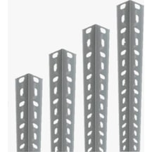18 Adet 250 Cm Galvaniz Çelik Raf Profil - 1,50 Mm
