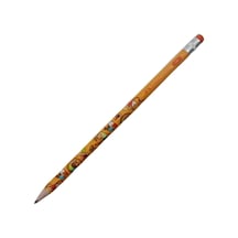 Faber Castell 2b Jimnastik Silgili Kurşun Kalem-turuncu Çok Renkli