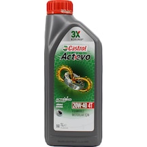 Castrol Actevo 20W40 4t 1 L 4 Zamanlı  Motosiklet Yağı