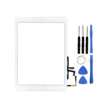 Apple Uyumlu iPad  5.nesil A1822-a1823 A Kalite Home Tuşlu Dokunmatik Beyaz + Tamir Seti