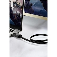 4k Displayport To Hdmı Çevirici Kablo 1.8 Metre Yüksek Görüntü Kalitesi Display Kablo