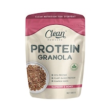 Clean Powders Meyveli & Ballı Protein Granola 300 Gr - Ahududu-bal