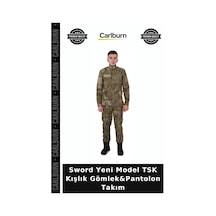 Sword Yeni Model Tsk Kışlık Gömlek&pantolon Takım Erkek Kombin Askeri Giysi Tarz Kıyafet