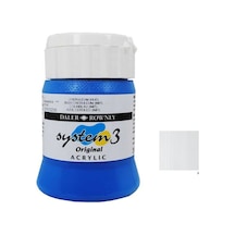 Daler Rowney System 3 Akrilik Boya 500Ml - Titanium White 009