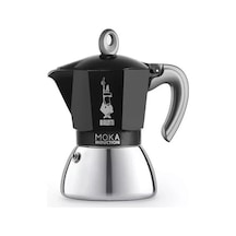 Bialetti İndüksiyon Mokapot Siyah 6 Cup