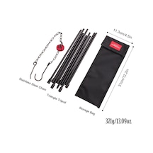 Jokmae Üçgen Destekli Portatif Kamp Tripodu Çok Renkli