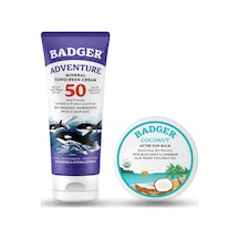 Badger Macera Sporları Güneş Kremi Spf50 + Güneş Sonrası Nemlendirici Krem Seti