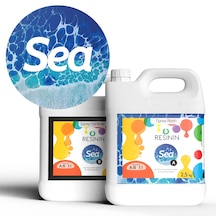 Sea 5000 G A+B Deniz Dalgası Efekti Için Şeffaf Epoksi Reçine