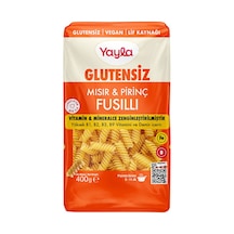 Yayla Glutensiz Zengin Mısır Pirinç Fusilli 400 G - 8 Adet Tarı