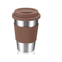 Honmex 304 Paslanmaz Çelik Kahve Fincanı 300ml Isı Ve Soğuk Saklama Kapasitesi Kahverengi Diğer