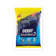 Derby Samurai3 Tıraş Bıçağı 4 x 14'lü