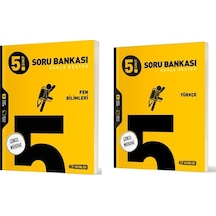 Hız 2025 5. Sınıf Türkçe + Fen Bilimleri Soru Seti 2 Kitap