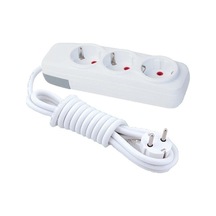 3'lü Priz Topraklı Grup 3 Metre Elektrik Ara Kablosu 1