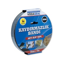 2 Adet Vodaseal Kaydırmazlık Bandı Siyah 255mmx15mm