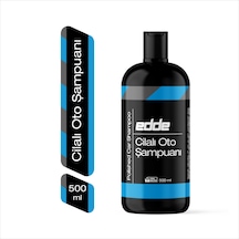 Edde Araba Araç Oto Cilalı Fırçasız Yıkama Şampuan Oto Yıkama Şampuanı Köpüğü 500 Ml Detailing