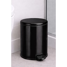 Cigo 3 Lt Banyo Mutfak Ofis Çelik Çöp Kovası - Siyah-7466
