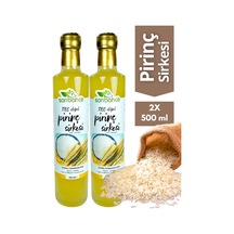 Pirinç Sirkesi 500 Ml 2'li Paket - Organik Doğal Fermantasyon