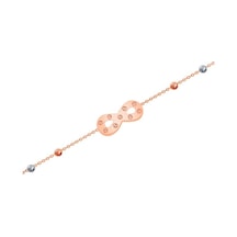 Gülaylar - Altın 14 Ayar Sonsuzluk Bileklik N11.15198 Sarı Altın