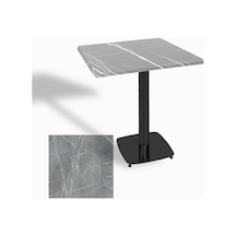 Tokyo Kare Masa Esb 80x80 Cm - Werzalit, Wermodin Ve Allzalit Tabla - Light Temperado Çok Renkli