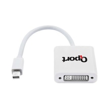 Qport Q-Mdd Mini DisplayportM To DvıF 24+5 Dönüştürücü