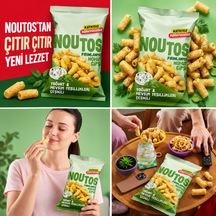 Fırın Nohut Cipsi 55 Gr Yoğurt Ve Mevsim Yeşillikleri Çok Renkli