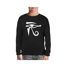 Ra'Nın Gözü - R Siyah Çocuk Sweatshirt