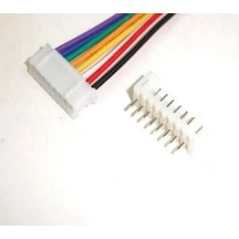 Sanec 2mm 9pin Jst Ph Kablolu Konnektör Beyaz Takım 20cm - Çift Taraflı
