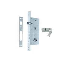 Çelik Kapı Monoblok Alt Kilit + Barel + Karşılık