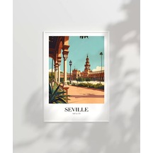 Çerçevesiz Poster Tarihi Sevilla