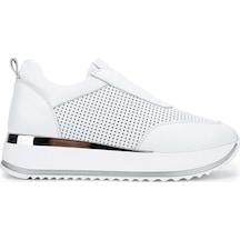Tamer Tanca Kadın Hakiki Deri Beyaz Sneakers & Spor Ayakkabı 231 445y Bn Ayk Y24 Beyaz Dr Beyaz