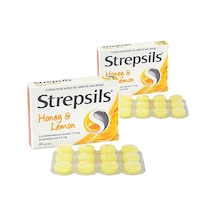 Strepsils Bal Limon Aromalı Pastil 2 x 24'lü