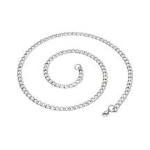 Chavin Gri 60 Cm. 5 Mm. Erkek Bayan Çelik Zincir Ep11-5 Gümüş